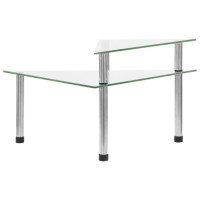 Produktbild för Kökshylla transparent 49,5x35x19 cm härdat glas