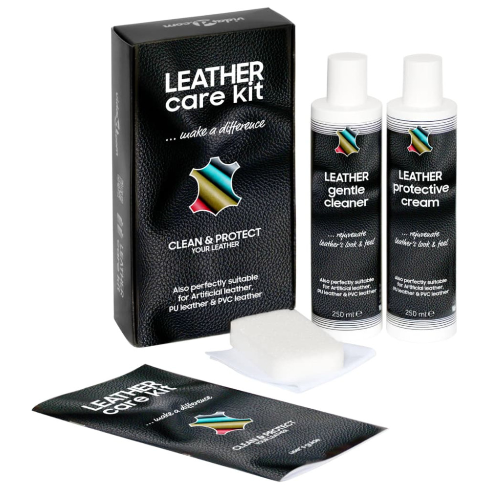 Produktbild för Lädervård CARE KIT 2x250 ml