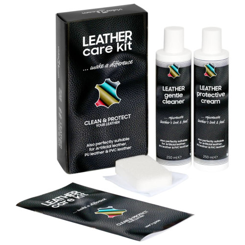 vidaXL Lädervård CARE KIT 2x250 ml