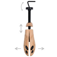 Produktbild för Skoblock stl. 41-46 massiv furu