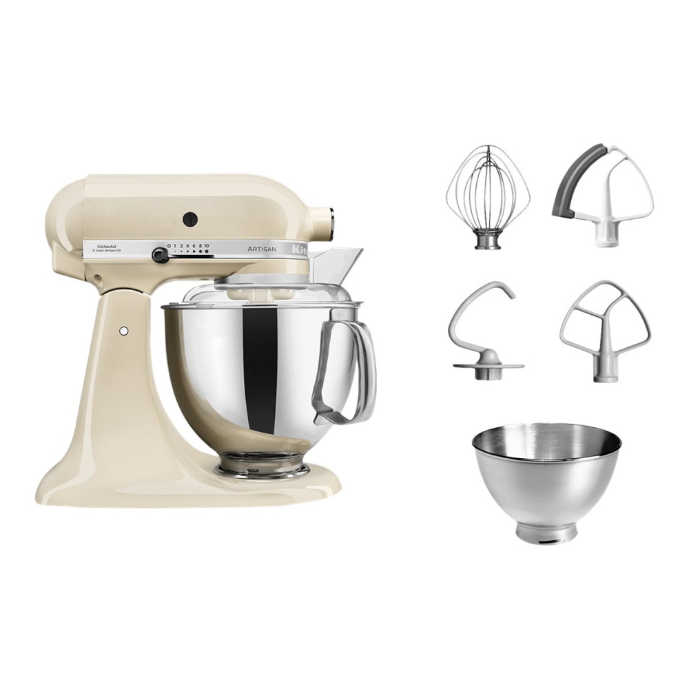 Produktbild för KitchenAid Artisan 5KSM175PSEAC - köksmaskin - 300 W - kräm