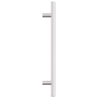 Produktbild för Skåphandtag 20 st silver 160 mm rostfritt stål