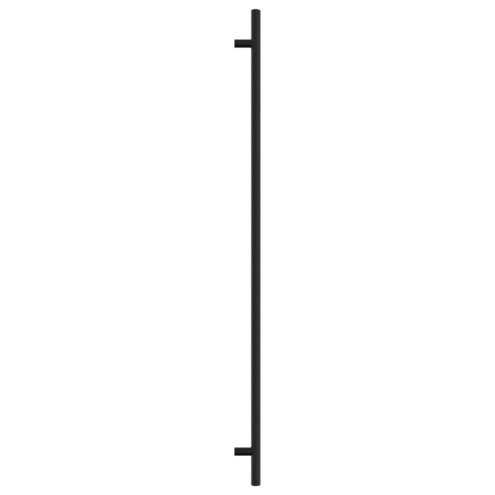 Produktbild för Skåphandtag 20 st svart 480 mm rostfritt stål