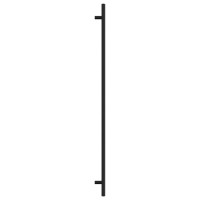 Produktbild för Skåphandtag 20 st svart 480 mm rostfritt stål
