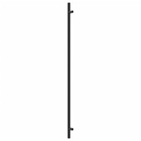 Produktbild för Skåphandtag 20 st svart 480 mm rostfritt stål