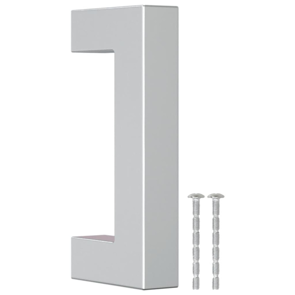 Produktbild för Skåphandtag 20 st silver 64 mm rostfritt stål