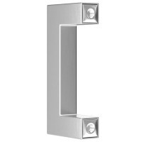 Produktbild för Skåphandtag 20 st silver 64 mm rostfritt stål