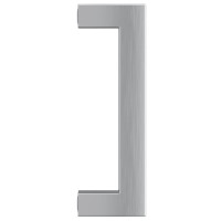 Produktbild för Skåphandtag 20 st silver 96 mm rostfritt stål