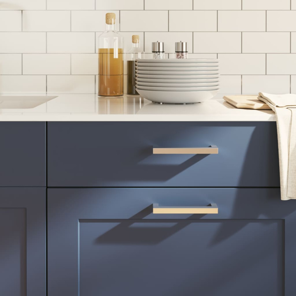 Produktbild för Skåphandtag 20 st silver 128 mm rostfritt stål