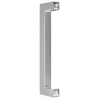 Produktbild för Skåphandtag 20 st silver 128 mm rostfritt stål