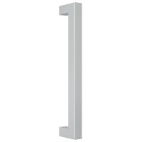Produktbild för Skåphandtag 20 st silver 160 mm rostfritt stål