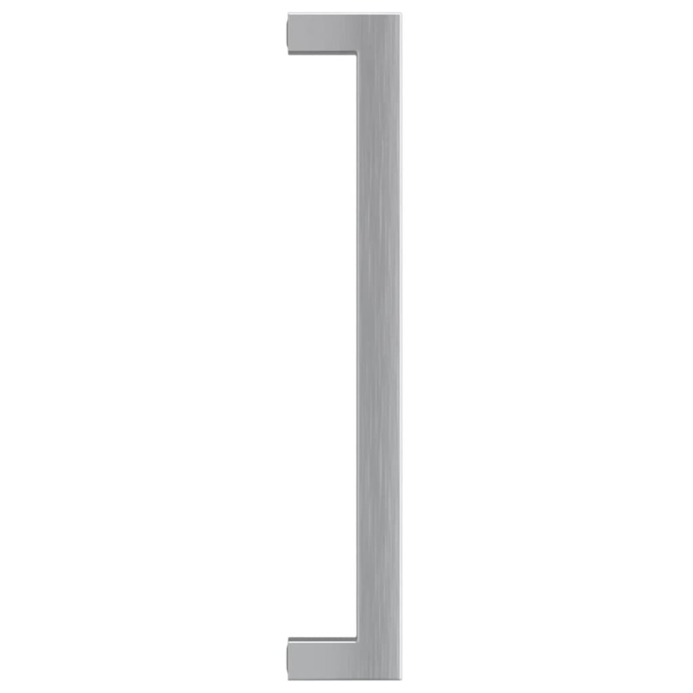 Produktbild för Skåphandtag 20 st silver 192 mm rostfritt stål