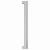 Produktbild för Skåphandtag 20 st silver 224 mm rostfritt stål