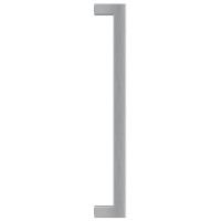 Produktbild för Skåphandtag 20 st silver 224 mm rostfritt stål