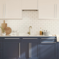 Produktbild för Skåphandtag 20 st silver 480 mm rostfritt stål
