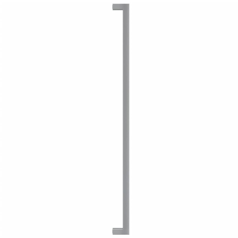Produktbild för Skåphandtag 20 st silver 480 mm rostfritt stål