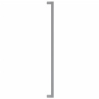 Produktbild för Skåphandtag 20 st silver 480 mm rostfritt stål