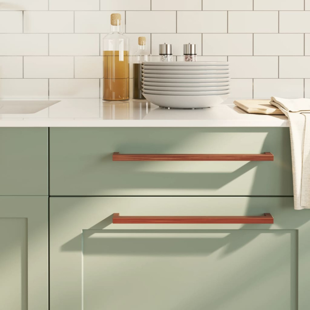 Produktbild för Skåphandtag 20 st brons 320 mm rostfritt stål