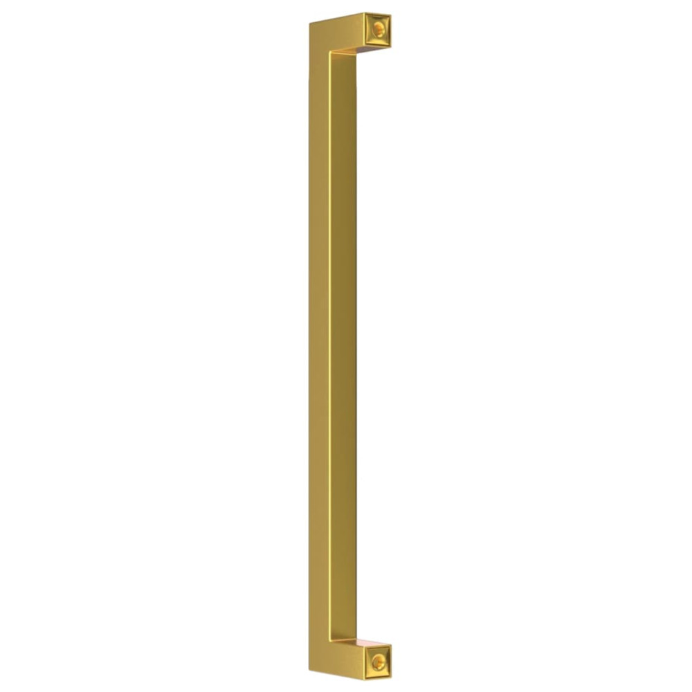 Produktbild för Skåphandtag 10 st guld 224 mm rostfritt stål