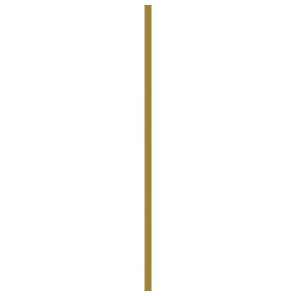 Produktbild för Skåphandtag 10 st guld 480 mm rostfritt stål