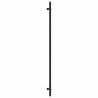 Produktbild för Skåphandtag 20 st svart 480 mm rostfritt stål
