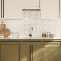 Produktbild för Skåphandtag 20 st svart 480 mm rostfritt stål