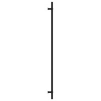 Produktbild för Skåphandtag 20 st svart 480 mm rostfritt stål