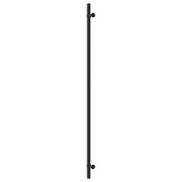 Produktbild för Skåphandtag 20 st svart 480 mm rostfritt stål