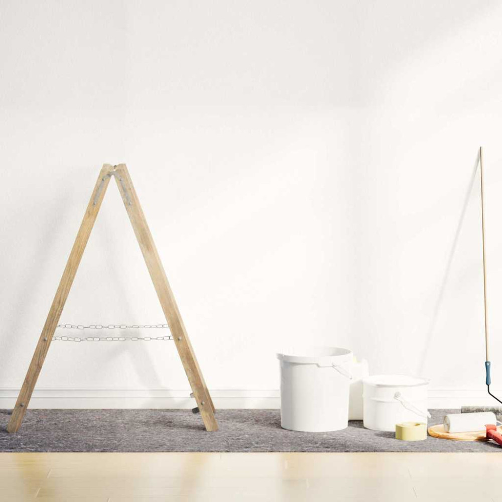 Produktbild för Halkfria målardukar 2 st 5 m 180 g/m² grå