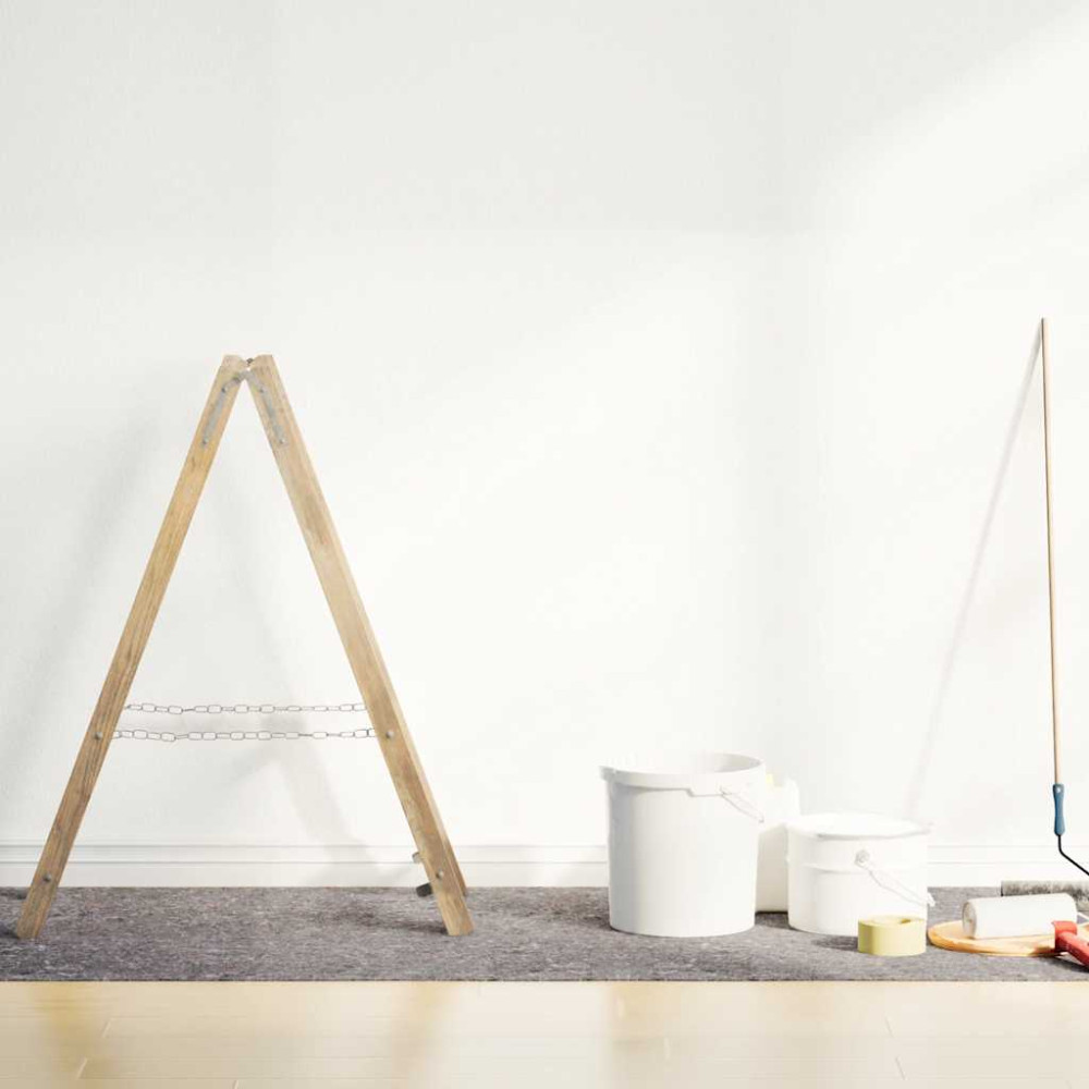 Produktbild för Halkfria målardukar 2 st 10 m 180 g/m² grå