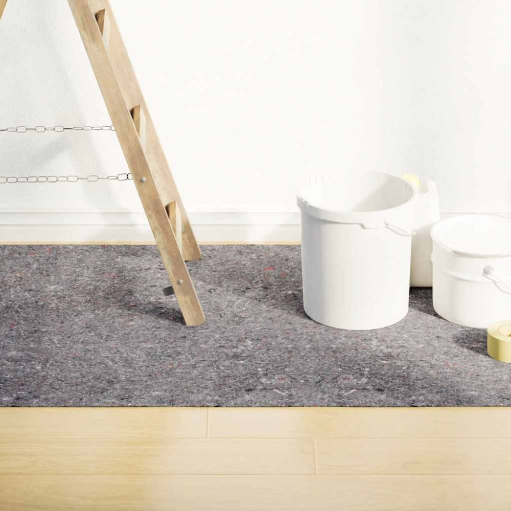 Produktbild för Halkfria målardukar 2 st 5 m 220 g/m² grå