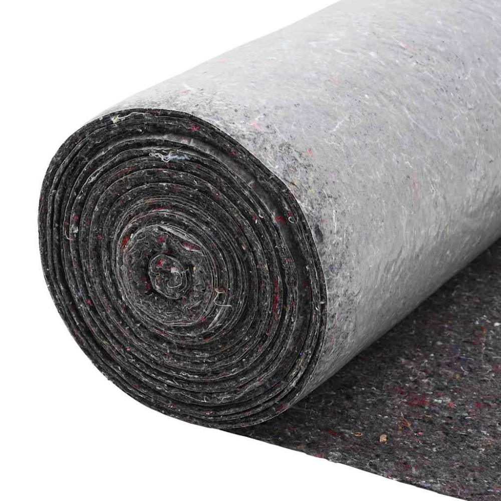 Produktbild för Halkfria målardukar 2 st 10 m 220 g/m² grå