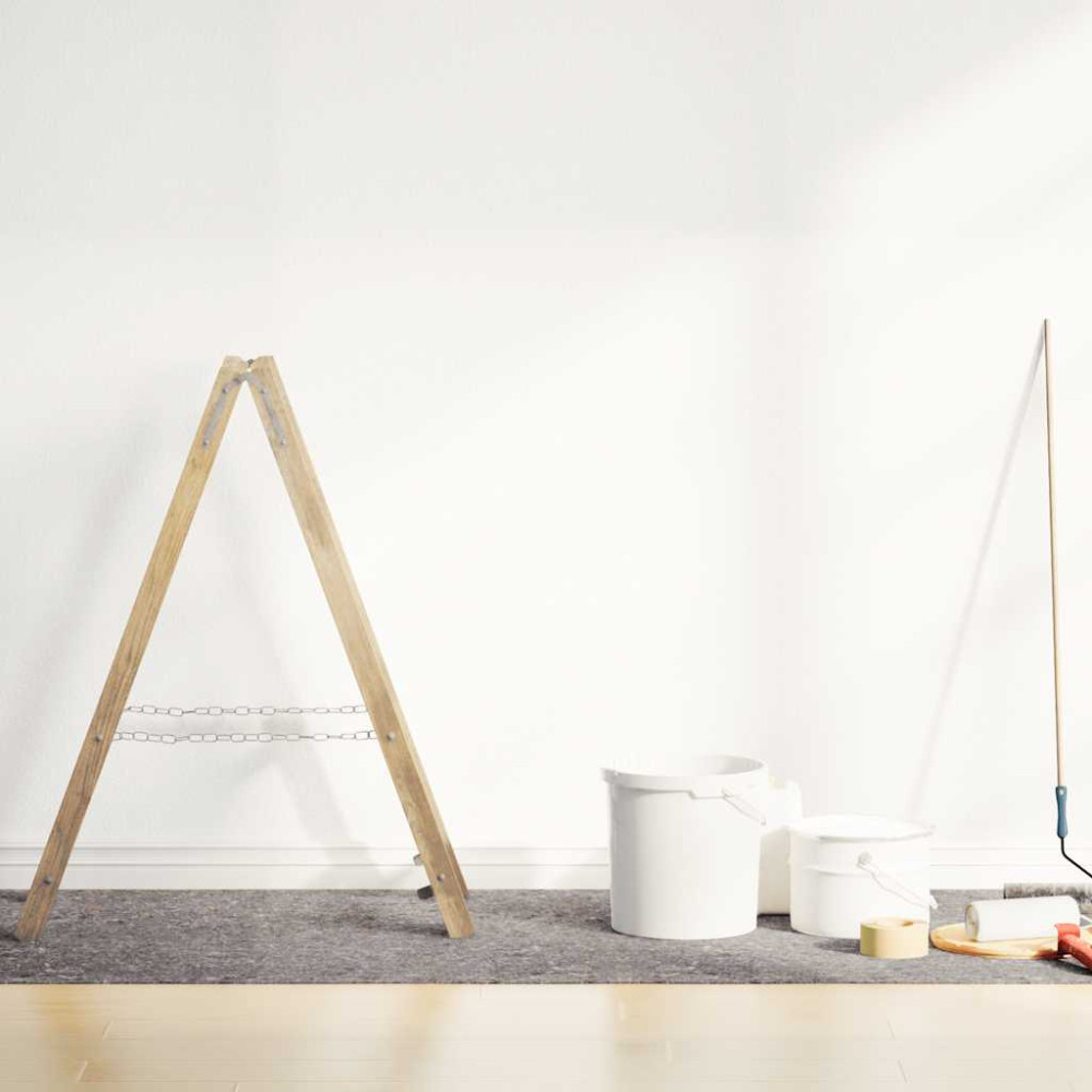 Produktbild för Halkfria målardukar 2 st 50 m 220 g/m² grå