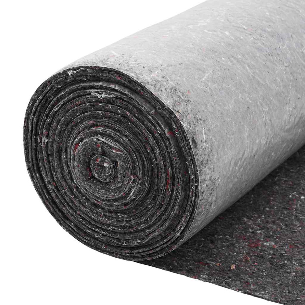 Produktbild för Halkfria målardukar 2 st 50 m 220 g/m² grå