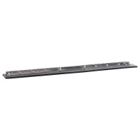 Produktbild för Golvskrapa 75x122,5 cm stål och gummi