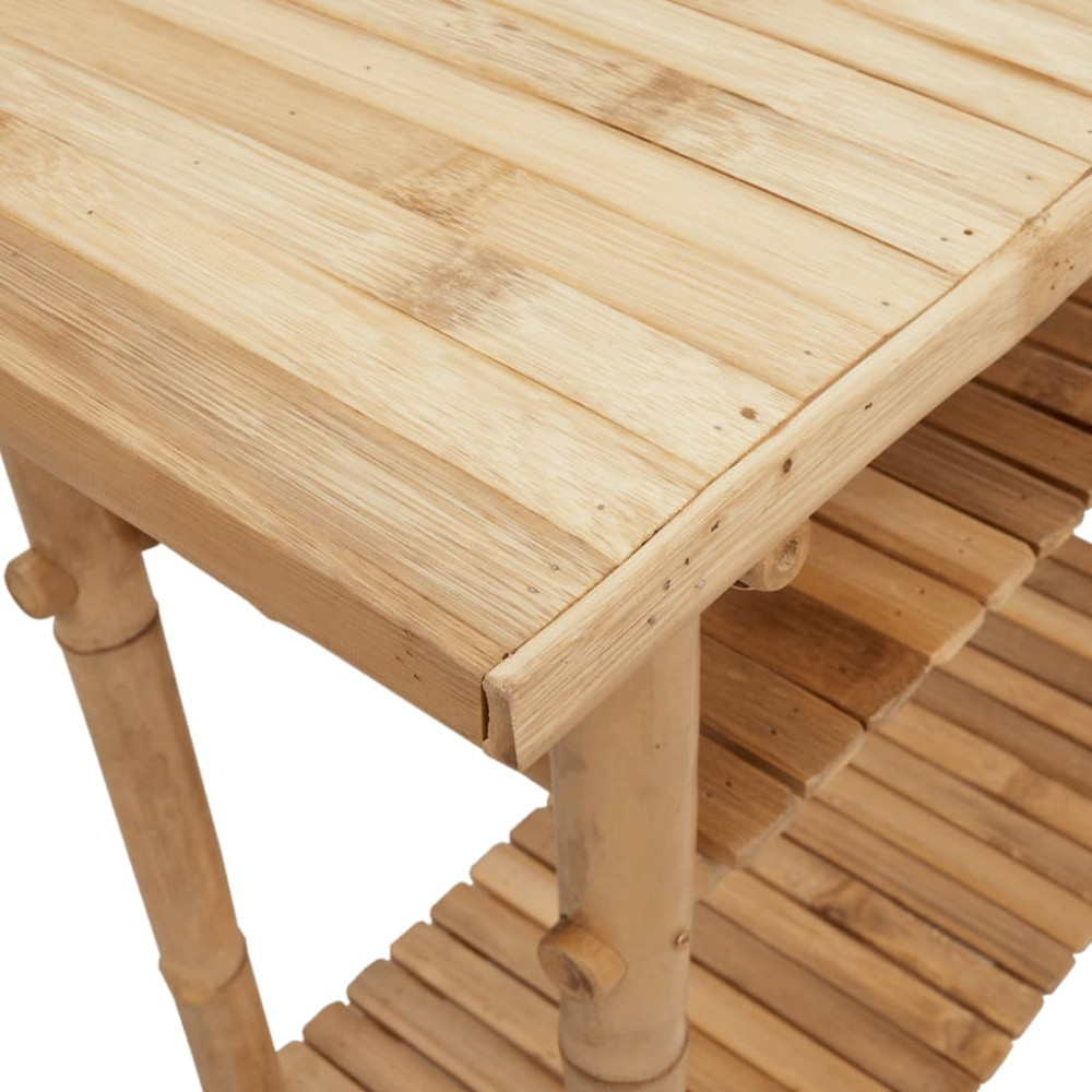Produktbild för Konsolbord 90x37x75 cm bambu
