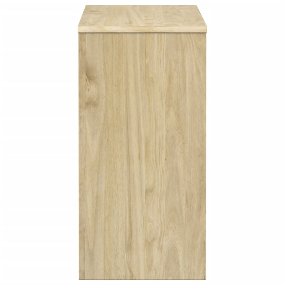 Produktbild för Konsolbord SAUDA ek 89,5x36,5x73 cm massiv furu