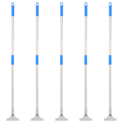 vidaXL Skaft till golvskrapa 5 st 119,5 cm stål och plast