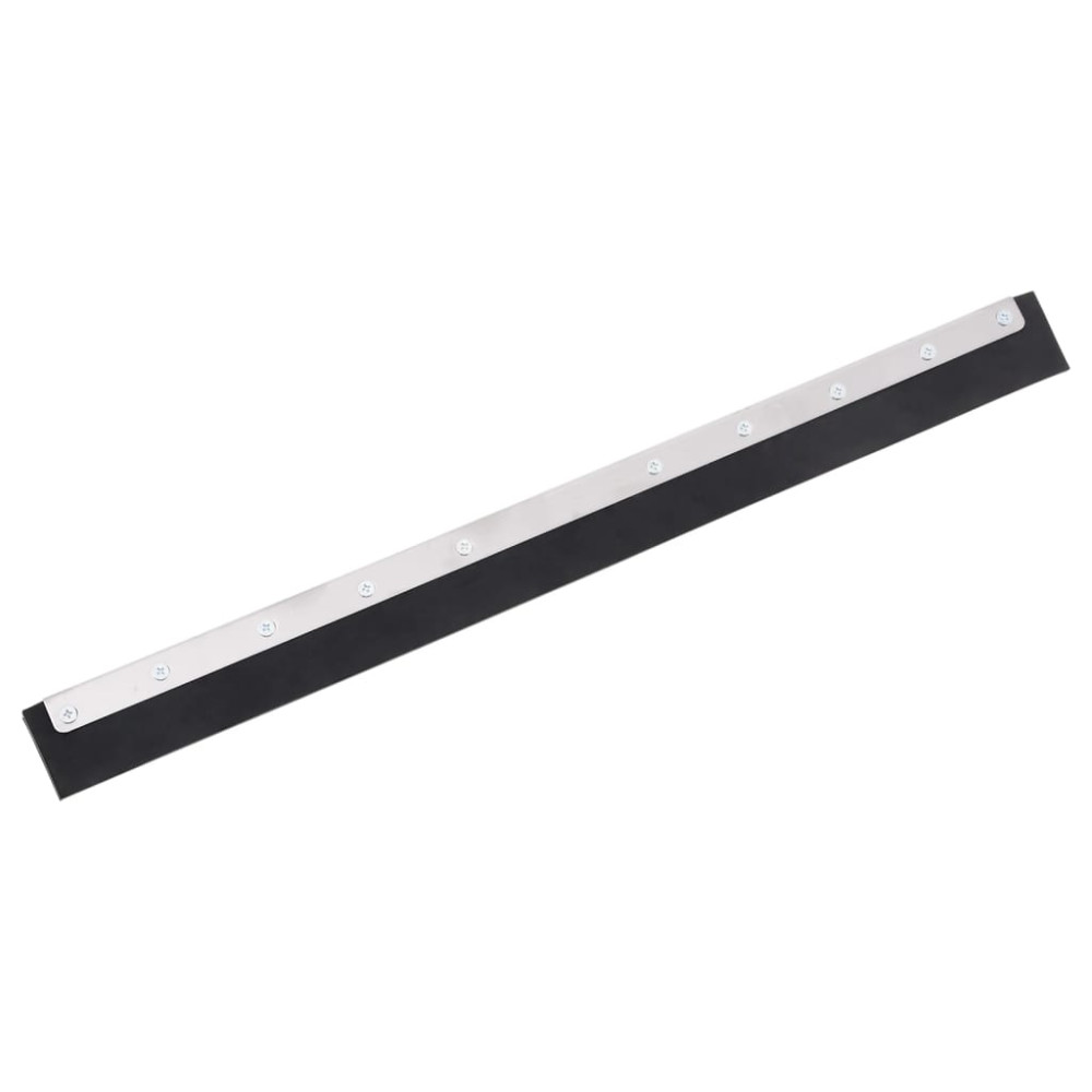 Produktbild för Golvskrapor 75x2x5 cm stål och gummi