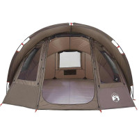 Produktbild för Fisketält 2 personer brun vattentätt