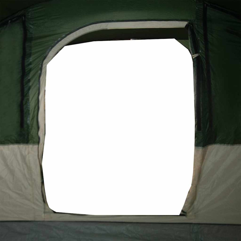 Produktbild för Campingtält tunnel 5 personer grön vattentätt