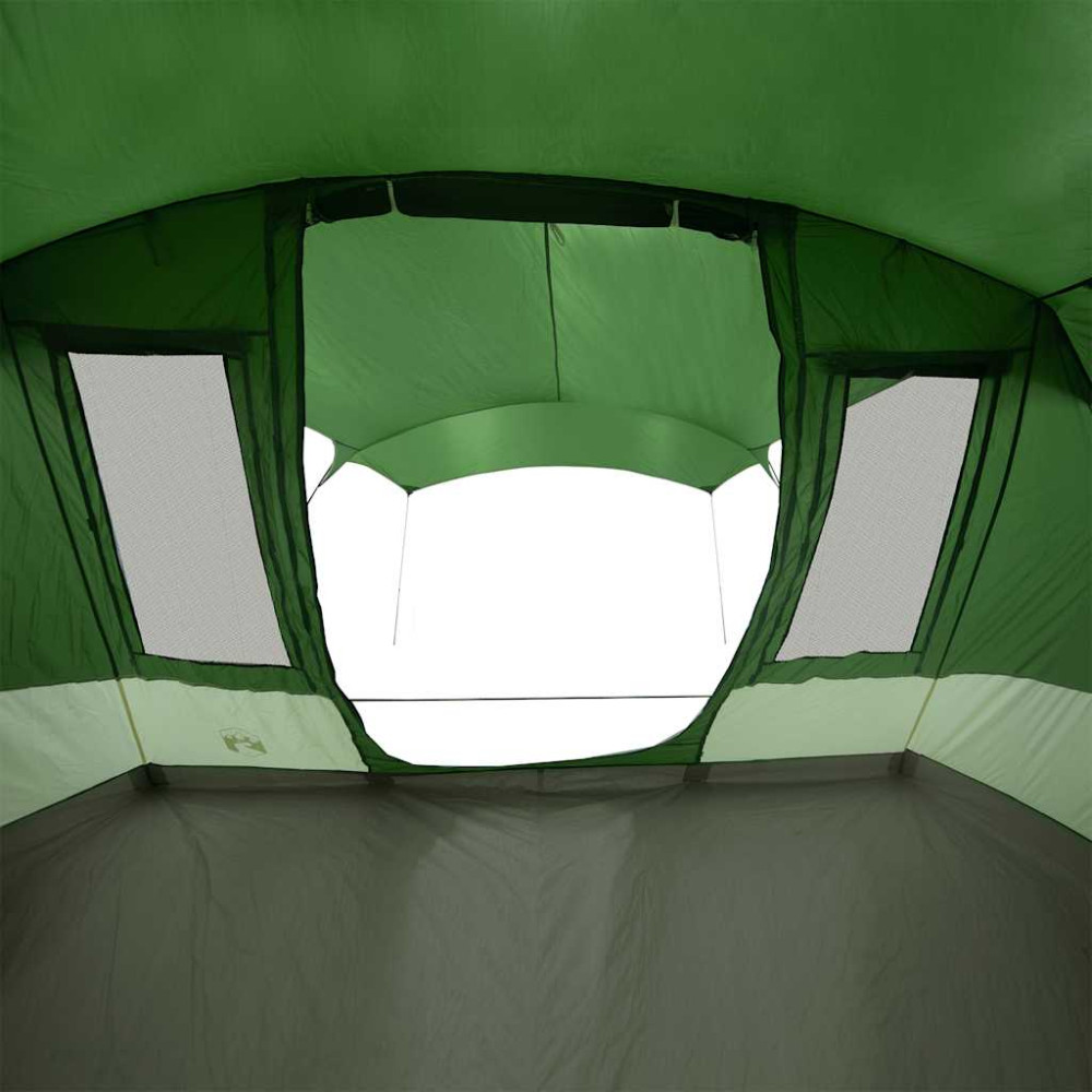 Produktbild för Campingtält tunnel 5 personer grön vattentätt