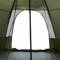 Produktbild för Familjetält tipi 6 personer olivgrön vattentätt