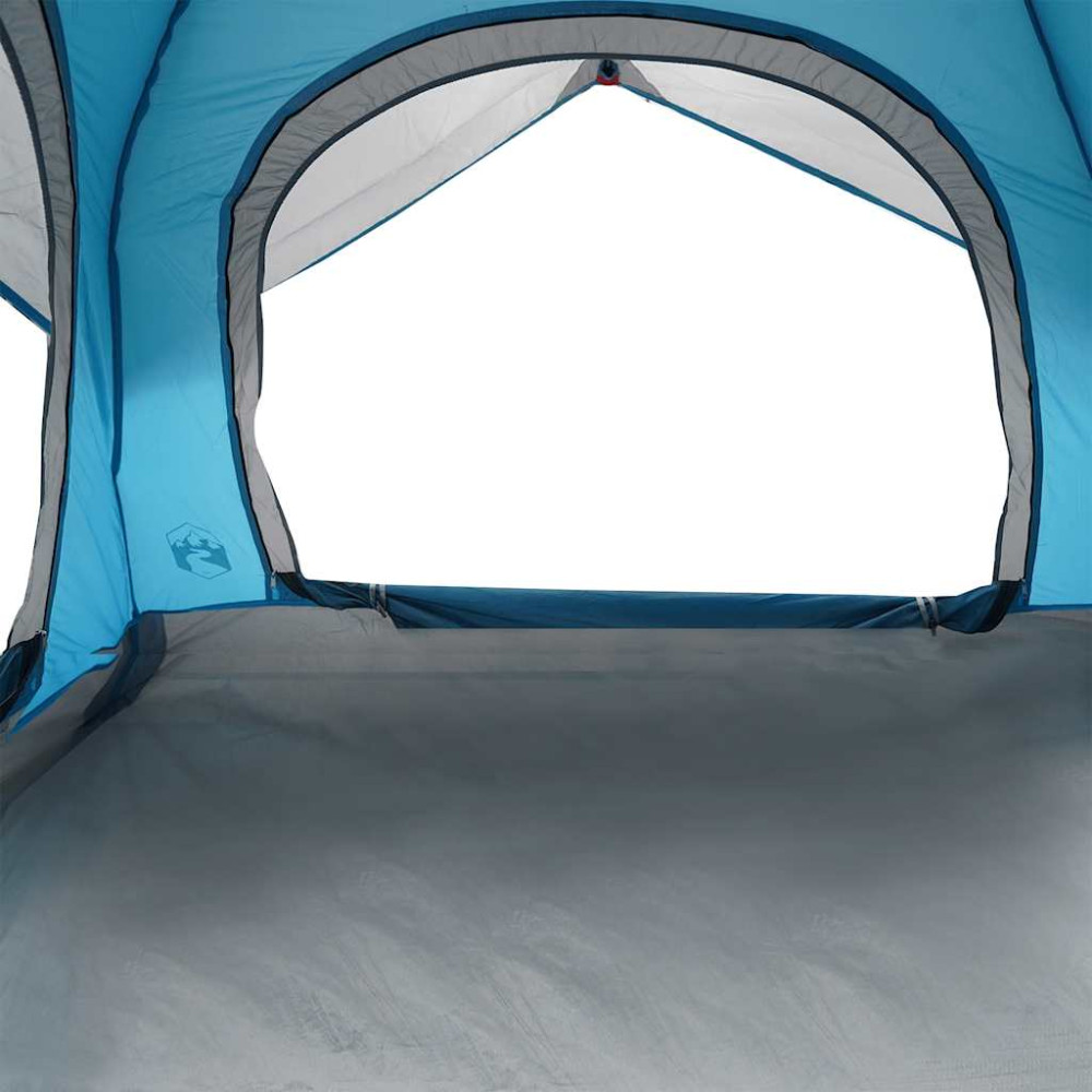 Produktbild för Campingtält 4 personer blå vattentätt