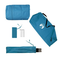 Produktbild för Biltält blå vattentät