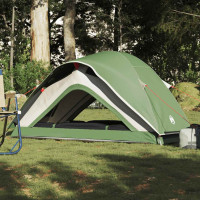 Produktbild för Campingtält 1 person grön vattentätt