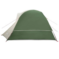 Produktbild för Campingtält 4 personer grön vattentätt