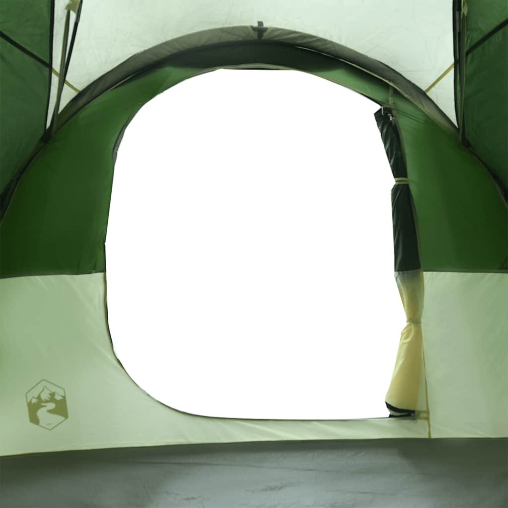 Produktbild för Campingtält tunnel 6 personer grön vattenbeständig