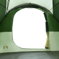 Produktbild för Campingtält tunnel 6 personer grön vattenbeständig