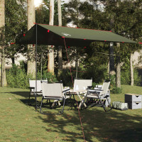 Produktbild för Tarp olivgrön 306x306 cm vattentät